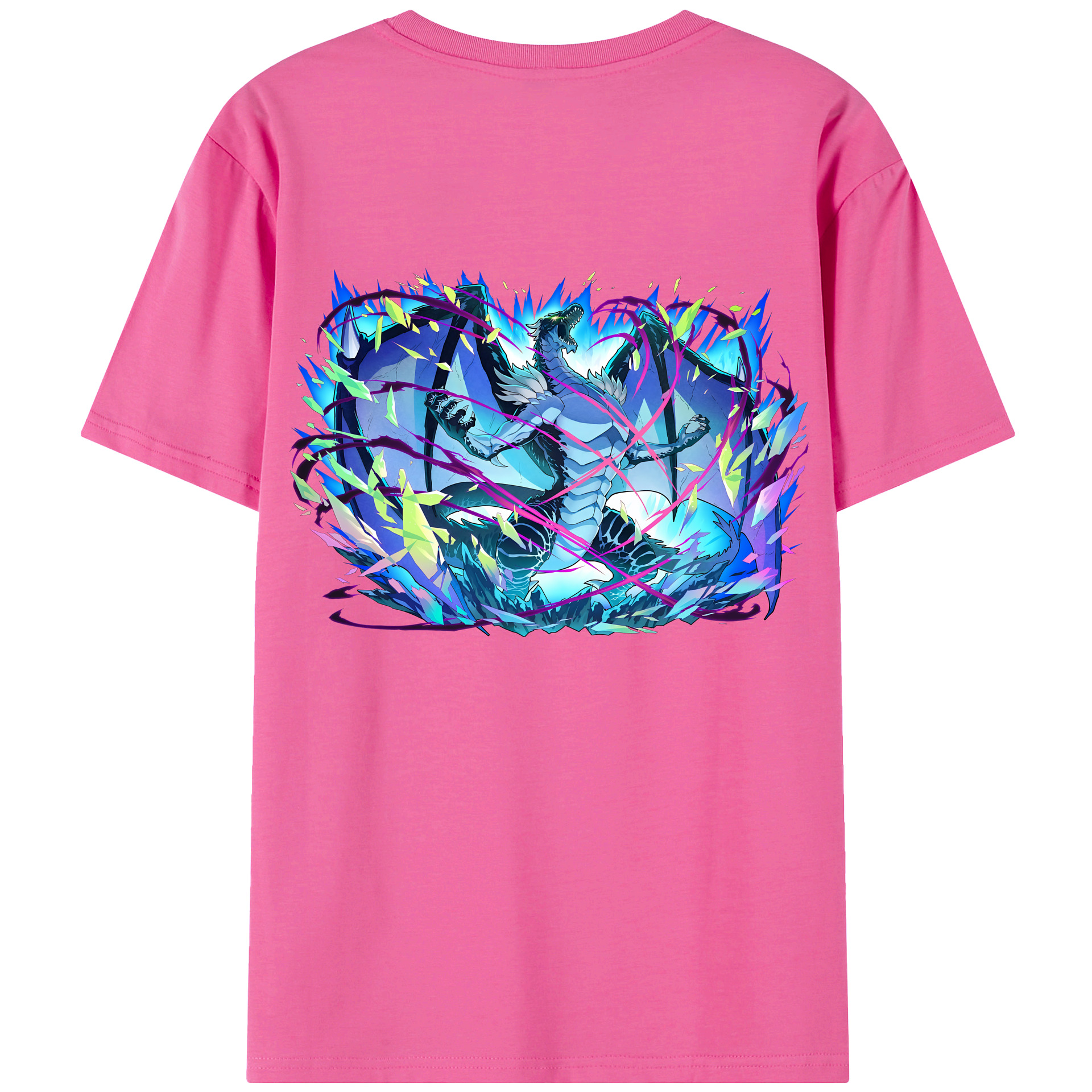 （画像用） 転スラ Regarding Reincarnated to Slime レディース半袖Tシャツ(バックプリント)